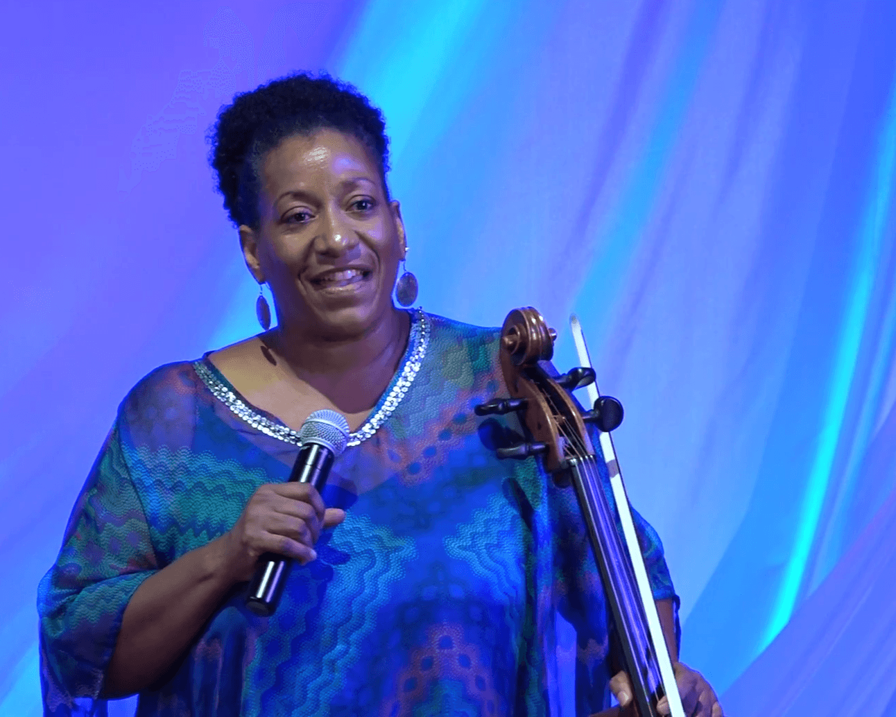 Prudence McDaniel on state at performance at Blinn College